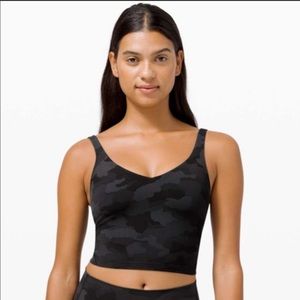 Lululemon Align crop Camo Deep Coal Multi